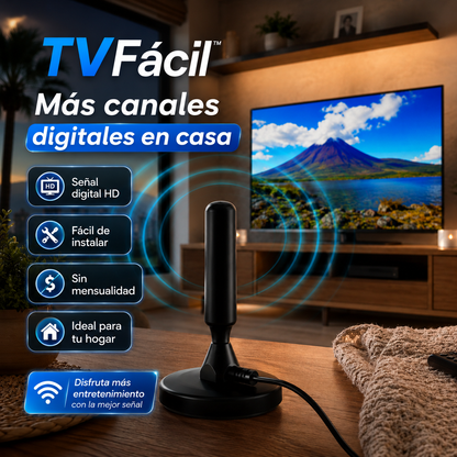 TVFácil™ ANTENA TV DIGITAL HD
